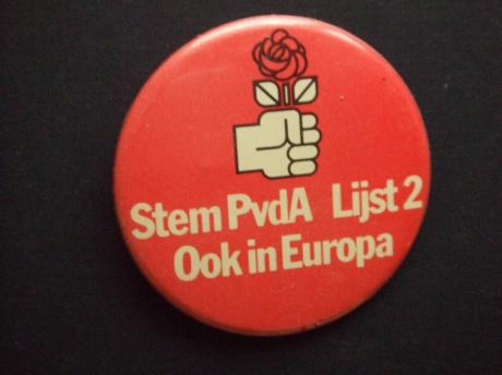 Politieke partij PvdA verkiezingen lijst 2 ook Europa